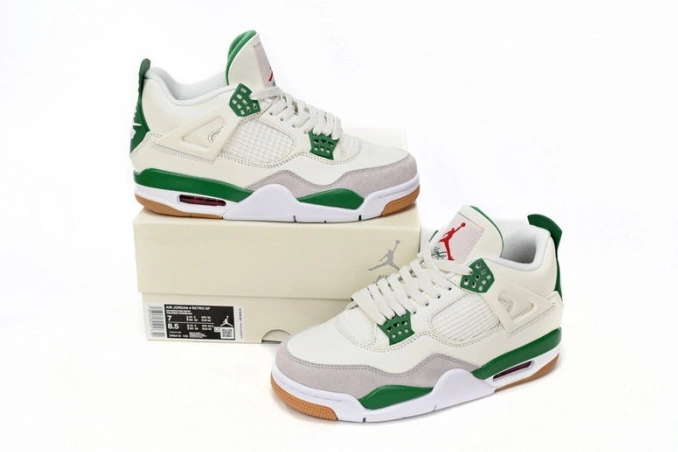 Reps TBkick Green 4 Pine SB Jordan DR5415-103 Retro 0820